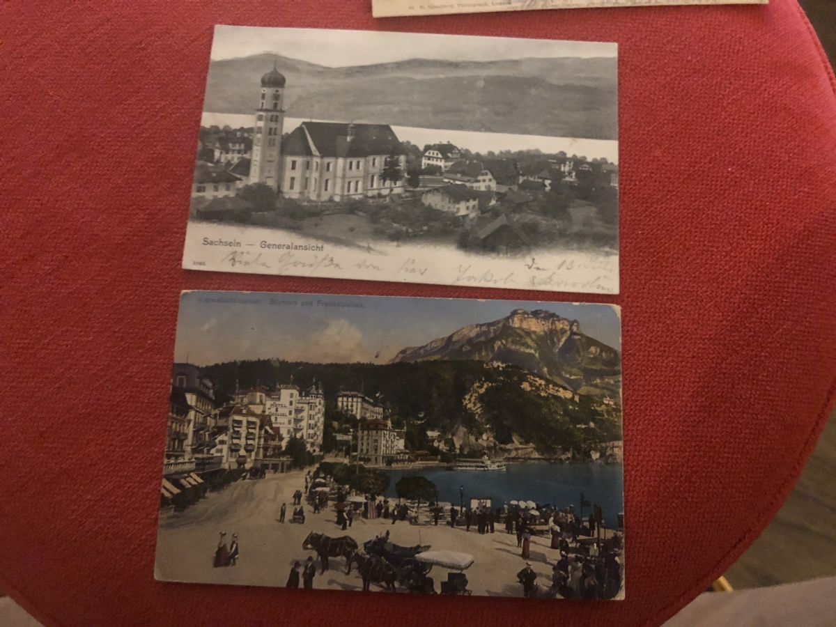Ansichtskarten: 7 besondere AK dabei 3 Lithos – Gebraucht aus Lufingen von Rac0 5