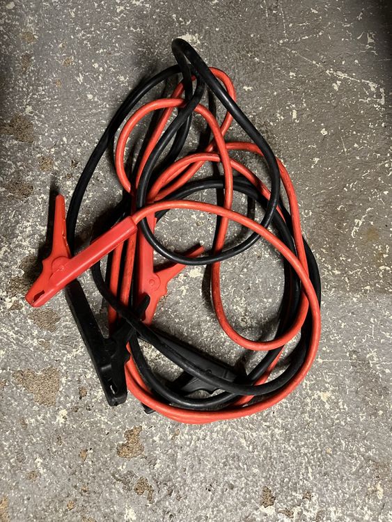Silverline Überbrückungskabel, 10 Mm², 1 Stück, Mit Krokodilklemmen – Für Gasleitungen