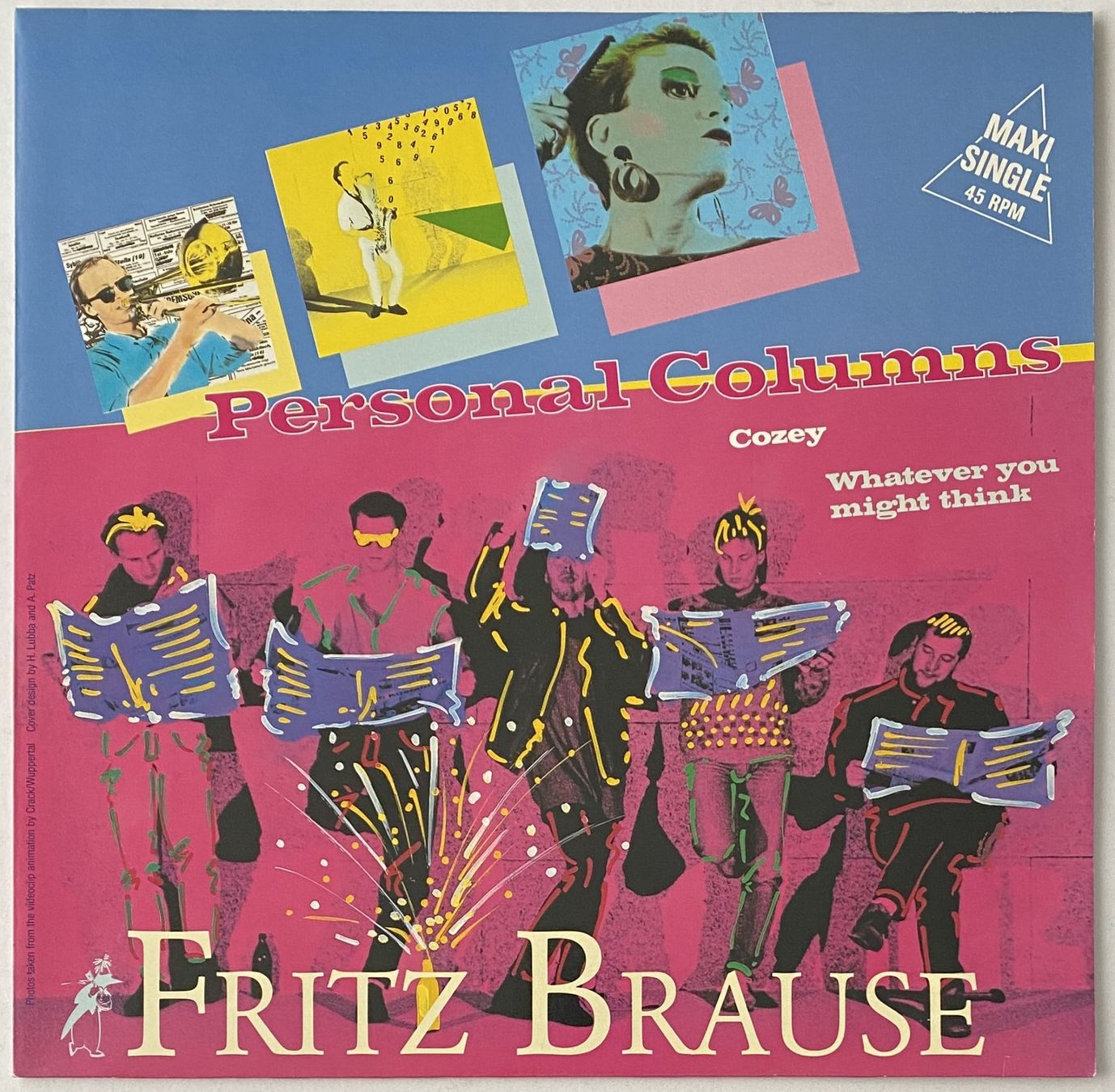 Schallplatten: Fritz Brause, Personal Columns (Jazzdance, Pop, Dance) – Gebraucht aus Flums von Empe1