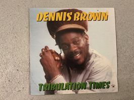 Dennis Brown LP - Tribulation Times (Cover VG/ LP OK)