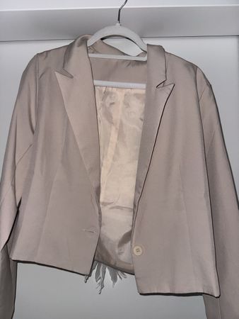 Blazer Jacke L/40/42 Beige 