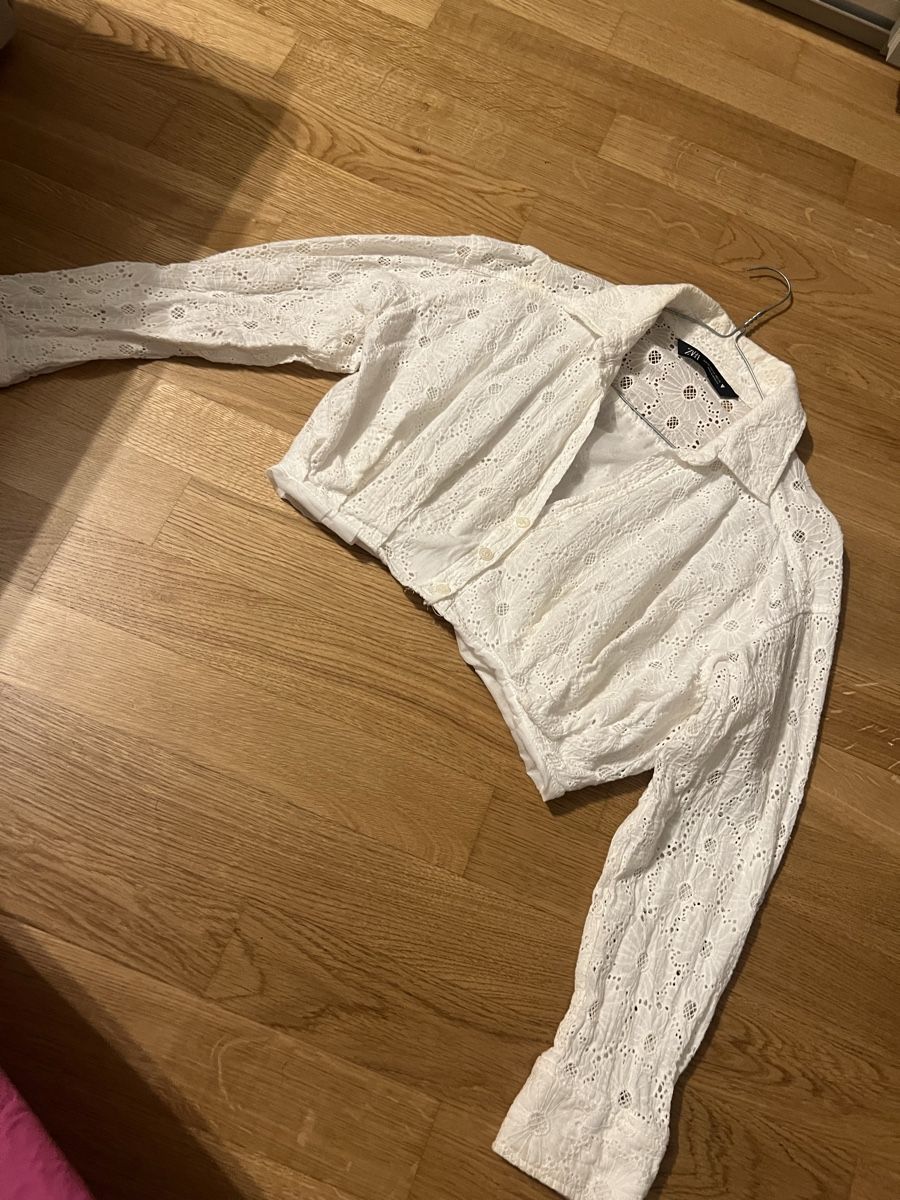 Zara Camicette: Damen Bluse Weiss Zara – Usato da Zürich venduto da R1908 2