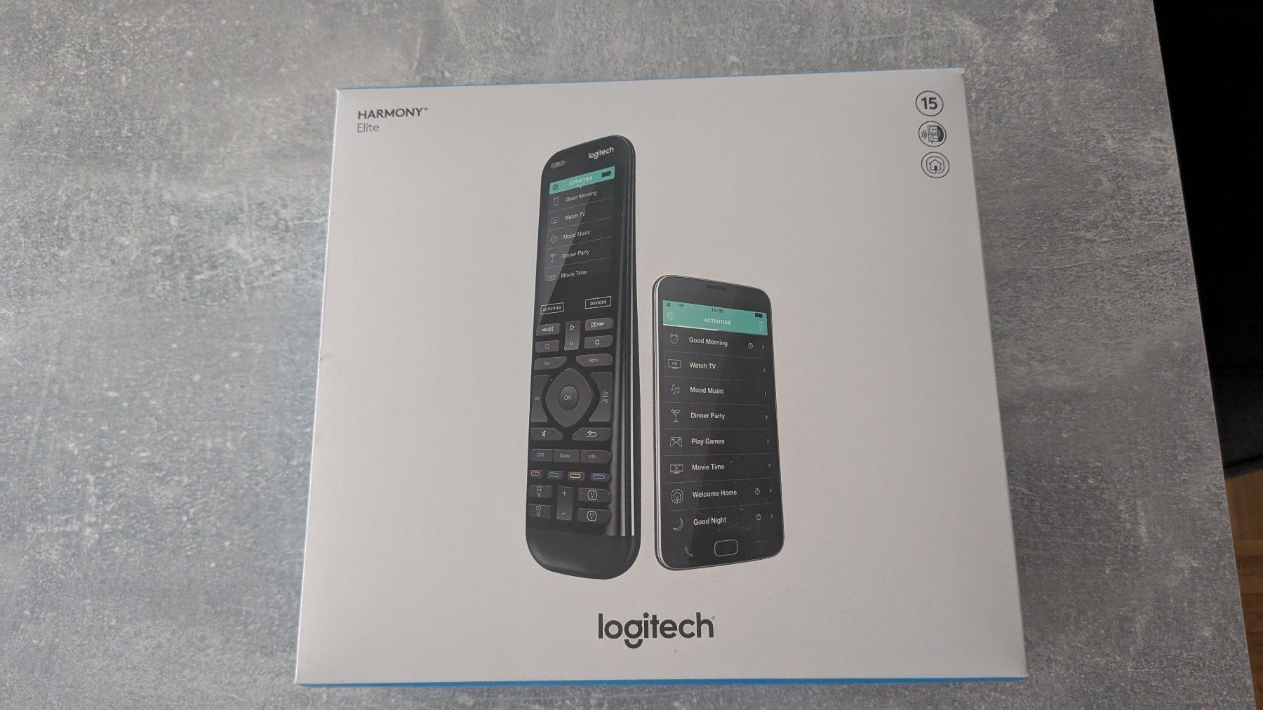 Logitech Fernbedienungen: Logitech Harmony Elite inkl. Hub und OVP – Gebraucht aus Jona von BMW_M5_Power