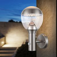 LED Aussen Wandleuchte, IP44, 32 cm Höhe