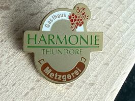 Pin Gasthaus Harmonie Thundore Metzgerei