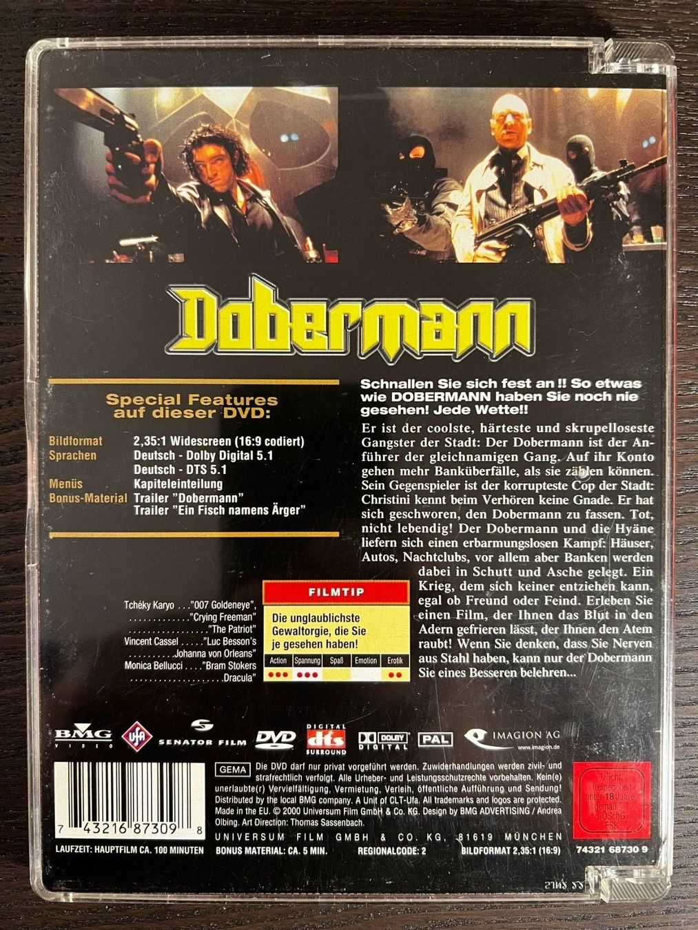 Alle DVDs: Dobermann – Gebraucht aus Zürich von FilmFreunde 1
