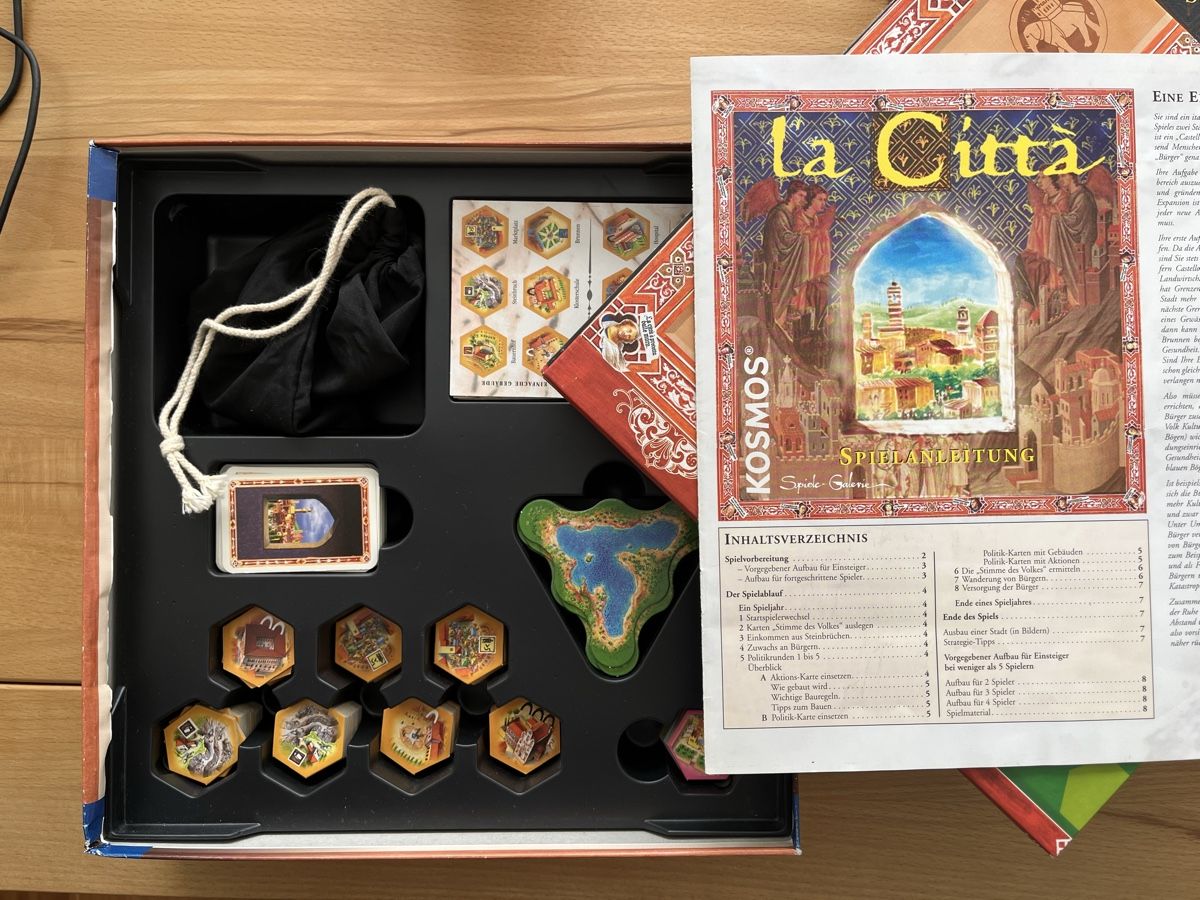 Giochi: La Citta – Usato da Aarau venduto da Grobar 1