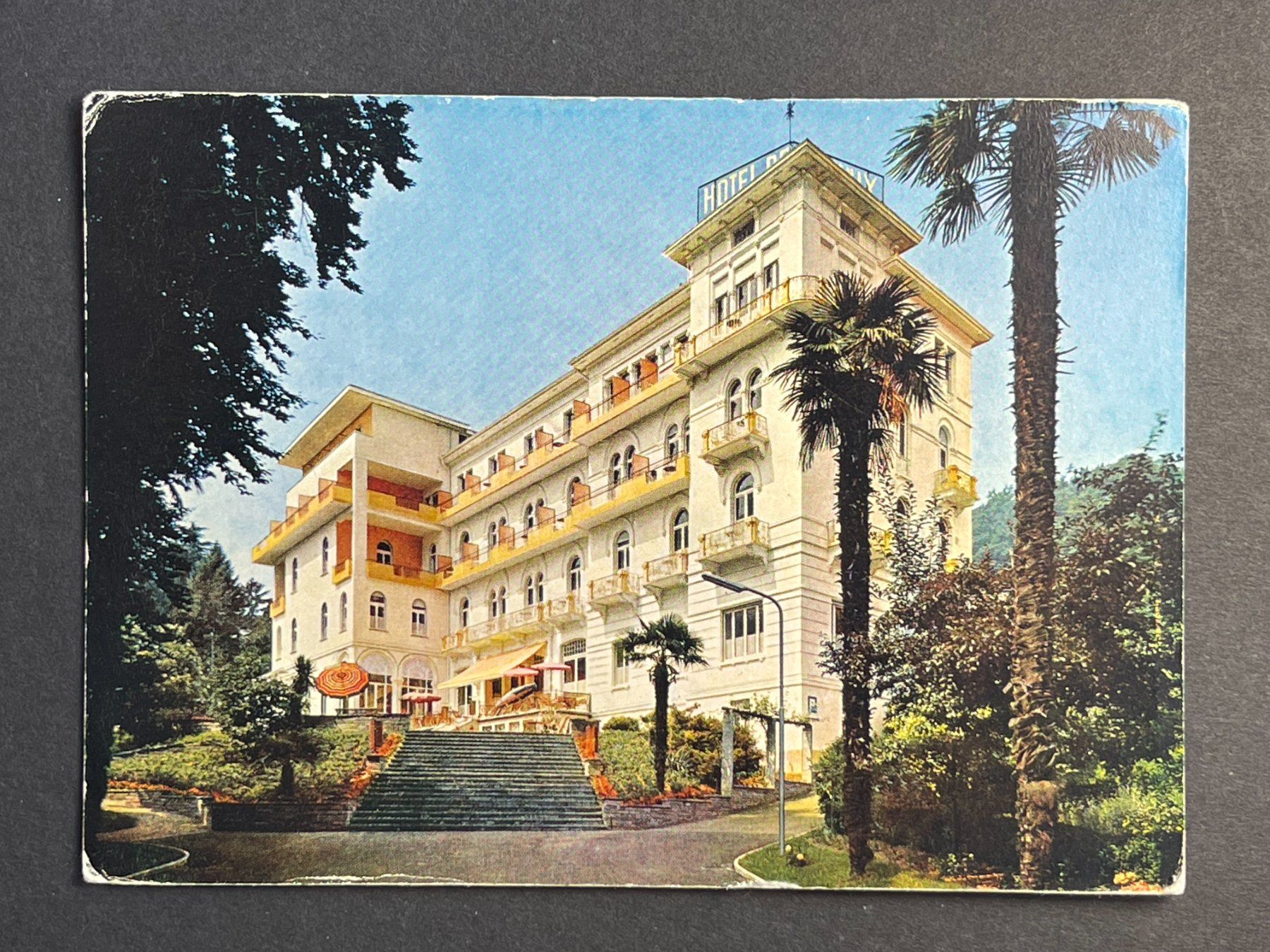 Cartoline postali: Lugano - Hotel de la Paix – Usato da Steg VS venduto da danwer74