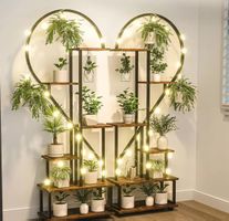 Teleskop Blumenregal Pflanzen Regal Kräutertreppe