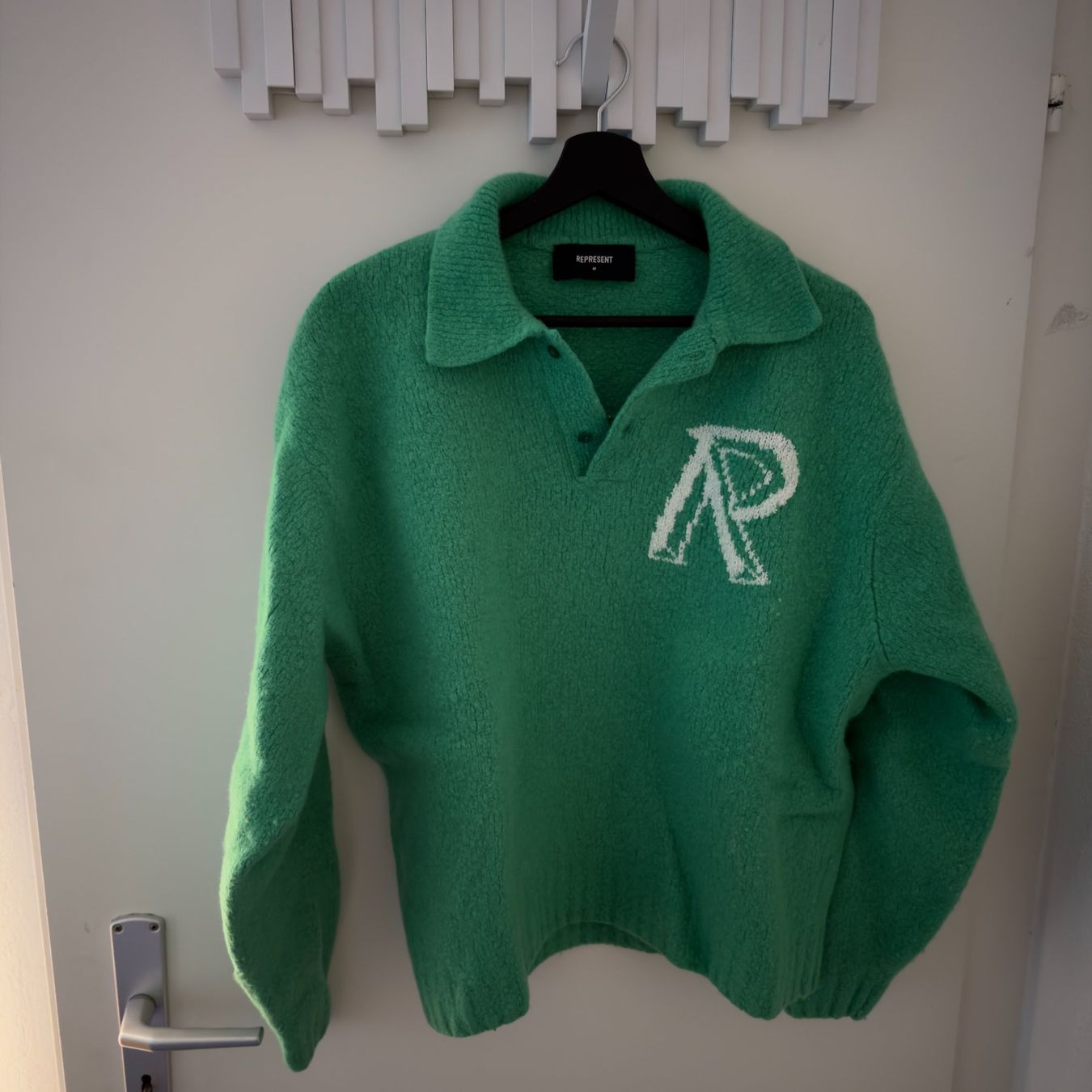 Represent Maglioni & Felpe: Pull Represent Initial Boucle Polo Island Green – Nuovo (secondo la descrizione) da Vevey venduto da diogodasilva_ 2