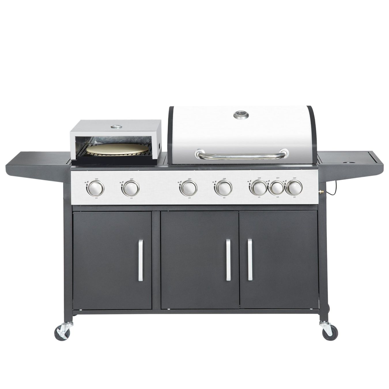 Griglie: Pizza Kombigrill 7 Brenner - Gratis Versand – Nuovo e nell'imballaggio originale da Kleinwangen venduto da meinwarenkorb.ch