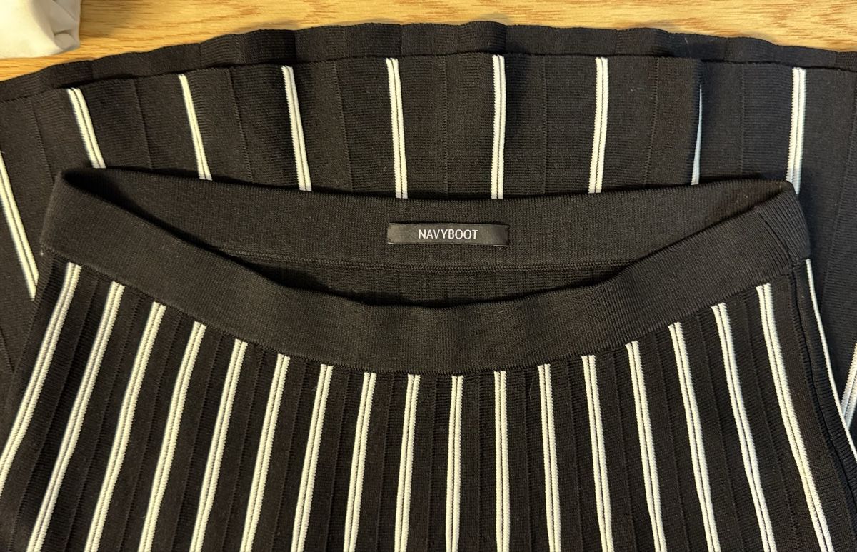Navyboot Röcke: NAVYBOOT striped elastic Skirt  – Neu (gemäss Beschreibung) aus Spreitenbach von Mutter001 2