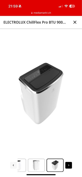 Electrolux Klimageräte: Klima – Neu (gemäss Beschreibung) aus Derendingen von Tombal9489