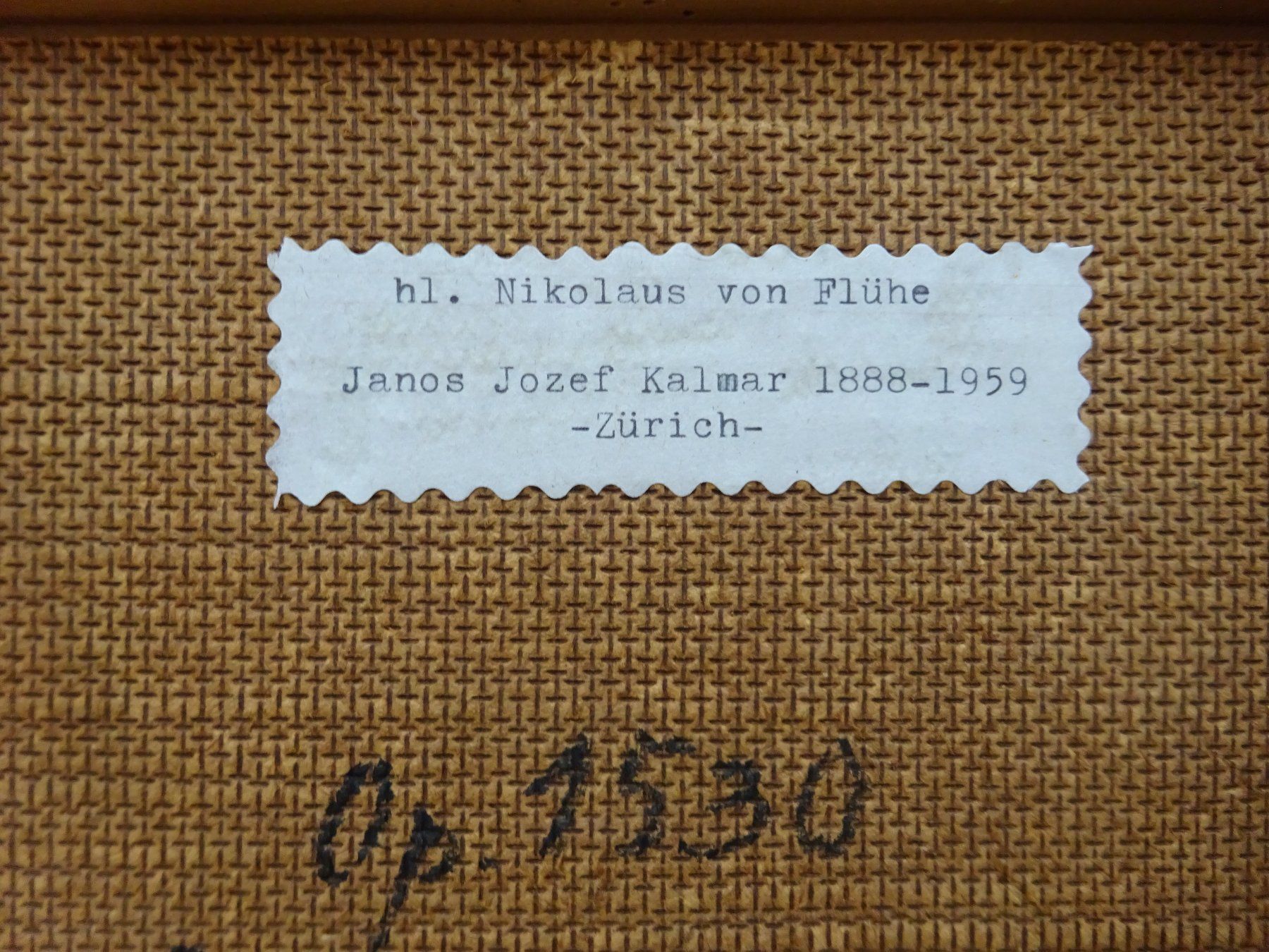 Gemälde: Heiliger Nikolaus von Flühe / Ikone – Gebraucht aus Oetwil am See von Golfsud 5