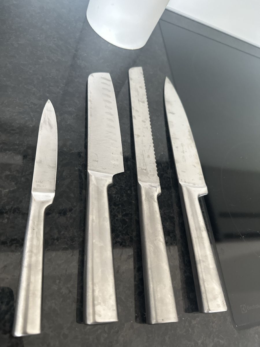 Messer: Knife set 4 knives and knife holder – Gebraucht aus Opfikon von jin_g6gc 2