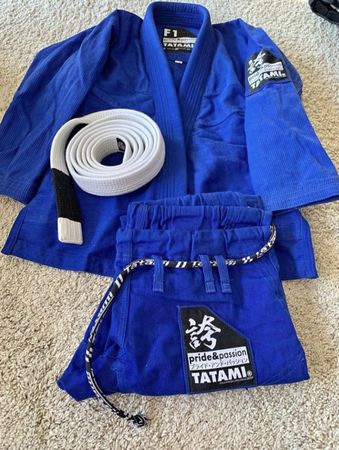 Tatami Gi Kimono BJJ blau - Grösse F1