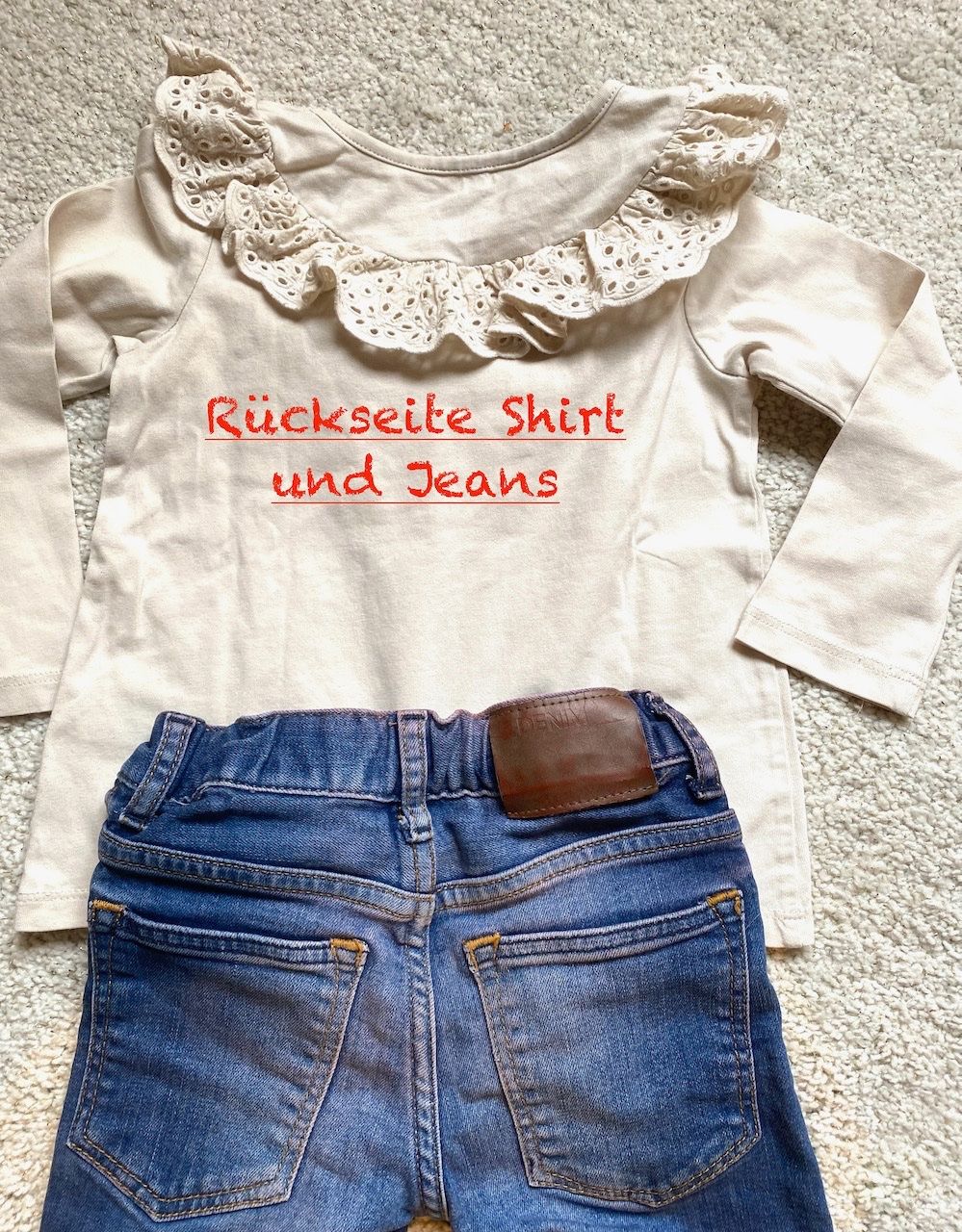 C&A Lotti & Set di vestiti: Mädchen Set "always being happy!"  Gr. 98  3- Teile – Nuovo (secondo la descrizione) da Uster venduto da ros_pym8 3