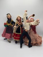 4 Stoffpuppen Spanien Folklore Trachten Roldan Klumpe