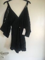 Combi short noire dentelle