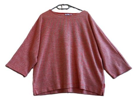 CECIL leichterer Pulli Gr. 44 46 XL s.Masse rötlich weiss