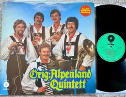 Orig. Alpenland Quintett – Orig. Alpenland Quintett LP 🛀RAR