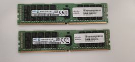 2x Samsung 16GB DDR4 RAM Server Speicher 2Rx4 2133Mhz