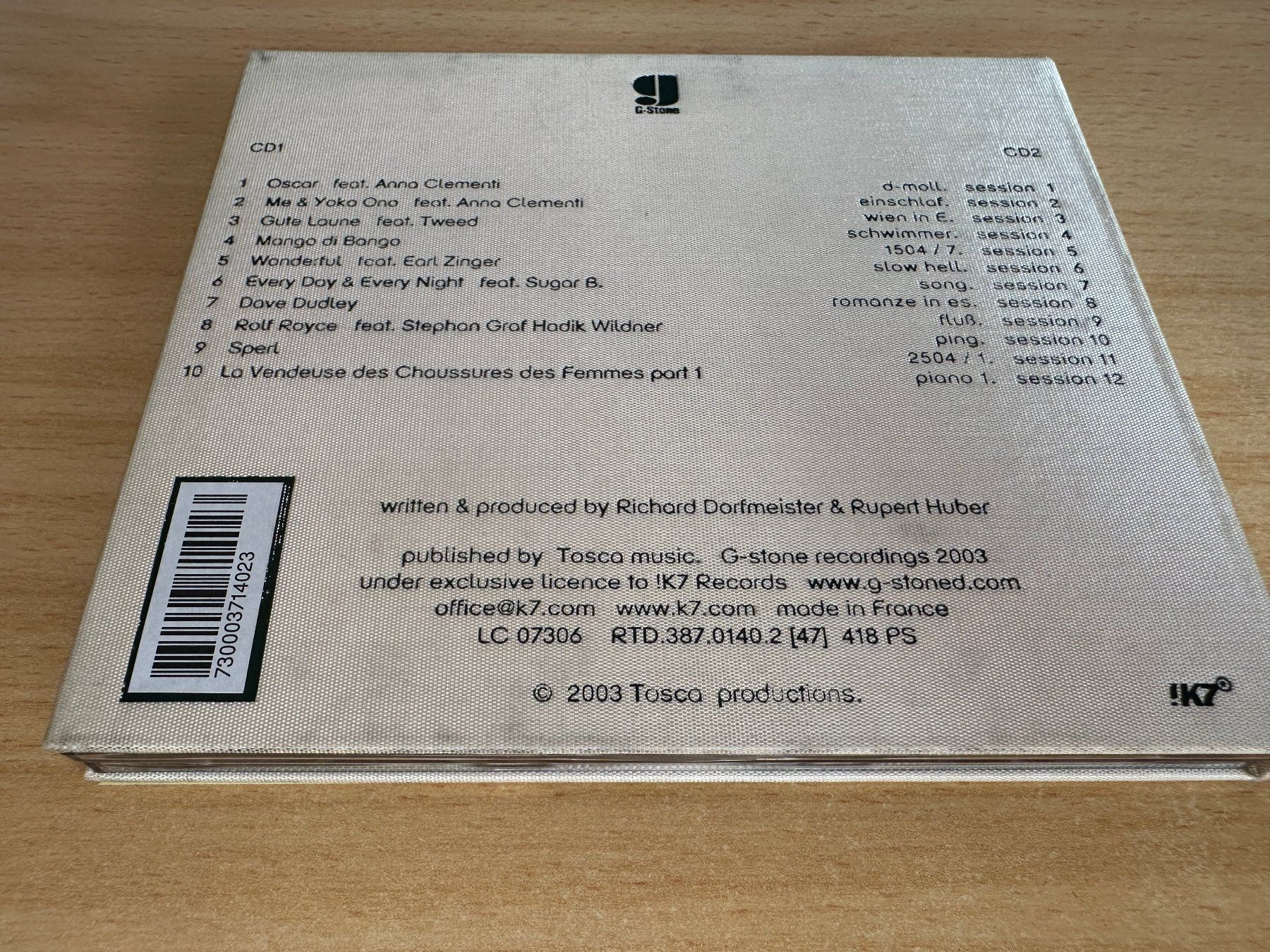 CD: Tosca – Dehli9 - 2 CD – Usato da Rikon im Tösstal venduto da Alpenmutz 1
