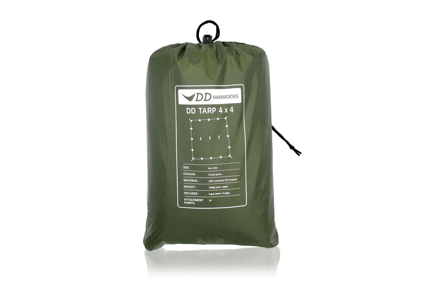 DD Hammocks Altro per Esercito: DD Hammocks Tarp 4 x 4 Meter Forest grün – Nuovo e nell'imballaggio originale da Tulln venduto da HaengemattenShop 1