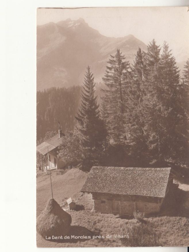 Cartoline postali: Villars ca. 1920 – Usato da Bürglen TG venduto da StampGraf