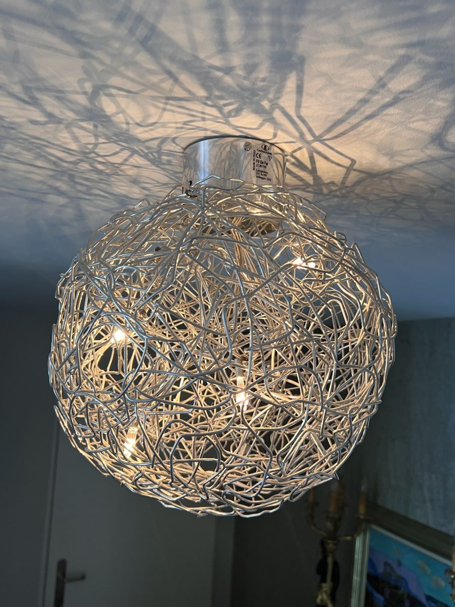 Catellani & Smith Lustres & lampes de plafonds: Fil de Fer ø 30cm Deckenleuchte  – D'occasion à Erlenbach ZH par good_catch