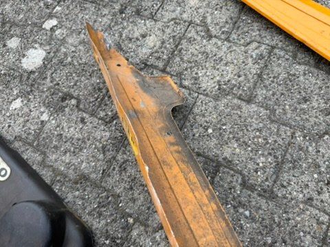Mofa-Ersatzteile: Seitenschützer Sachs gelb – Gebraucht aus Bolken von si.x.las 2