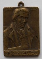 Medaille Johann Heinrich Pestalozzi