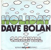 Dave Bolan  --  Holiday  Single7