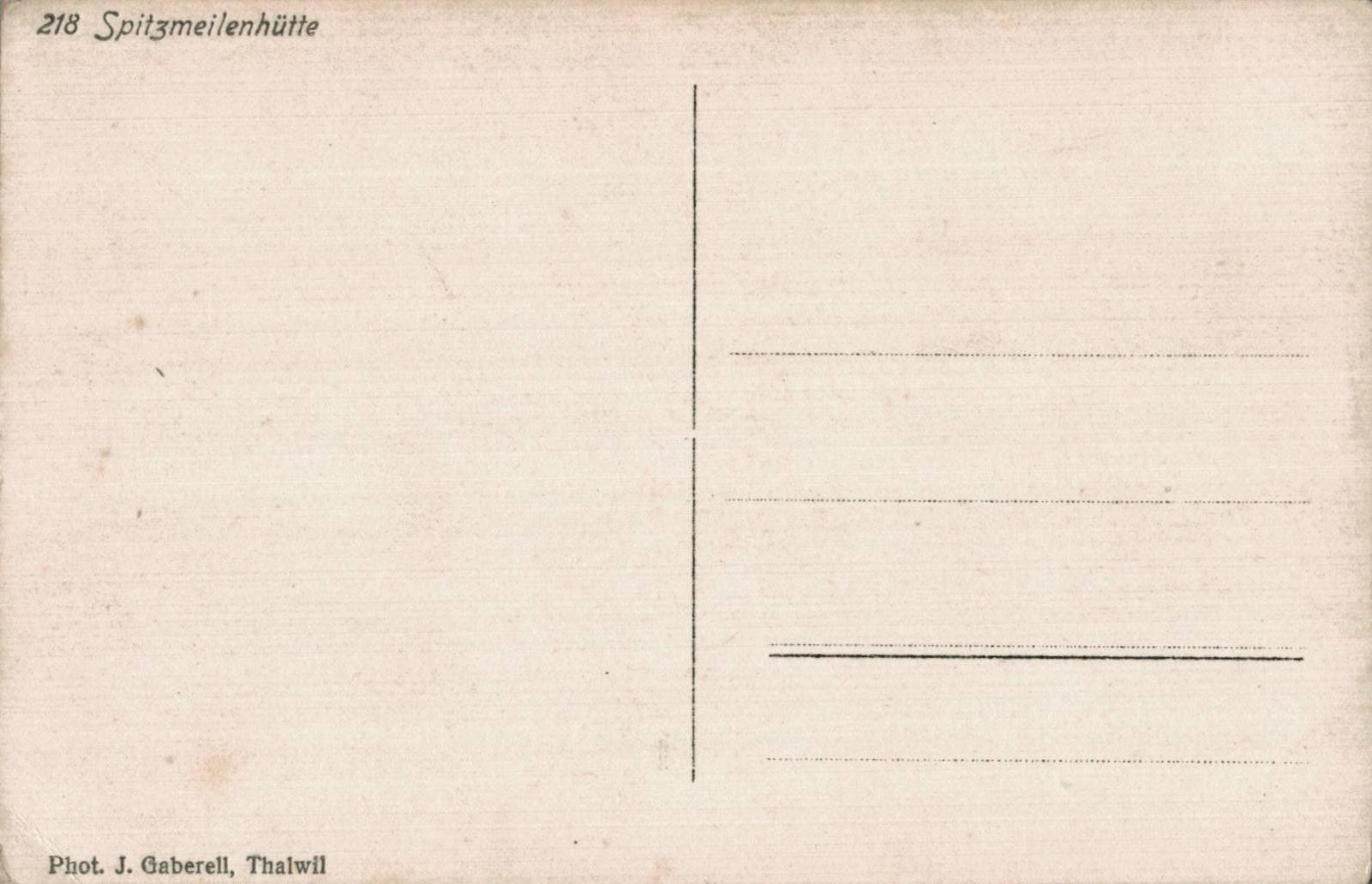 Cartoline postali: Alte Ansichtskarte: Spitzmeilenhütte, Winter – Usato da Luzern venduto da Kartenansicht 1