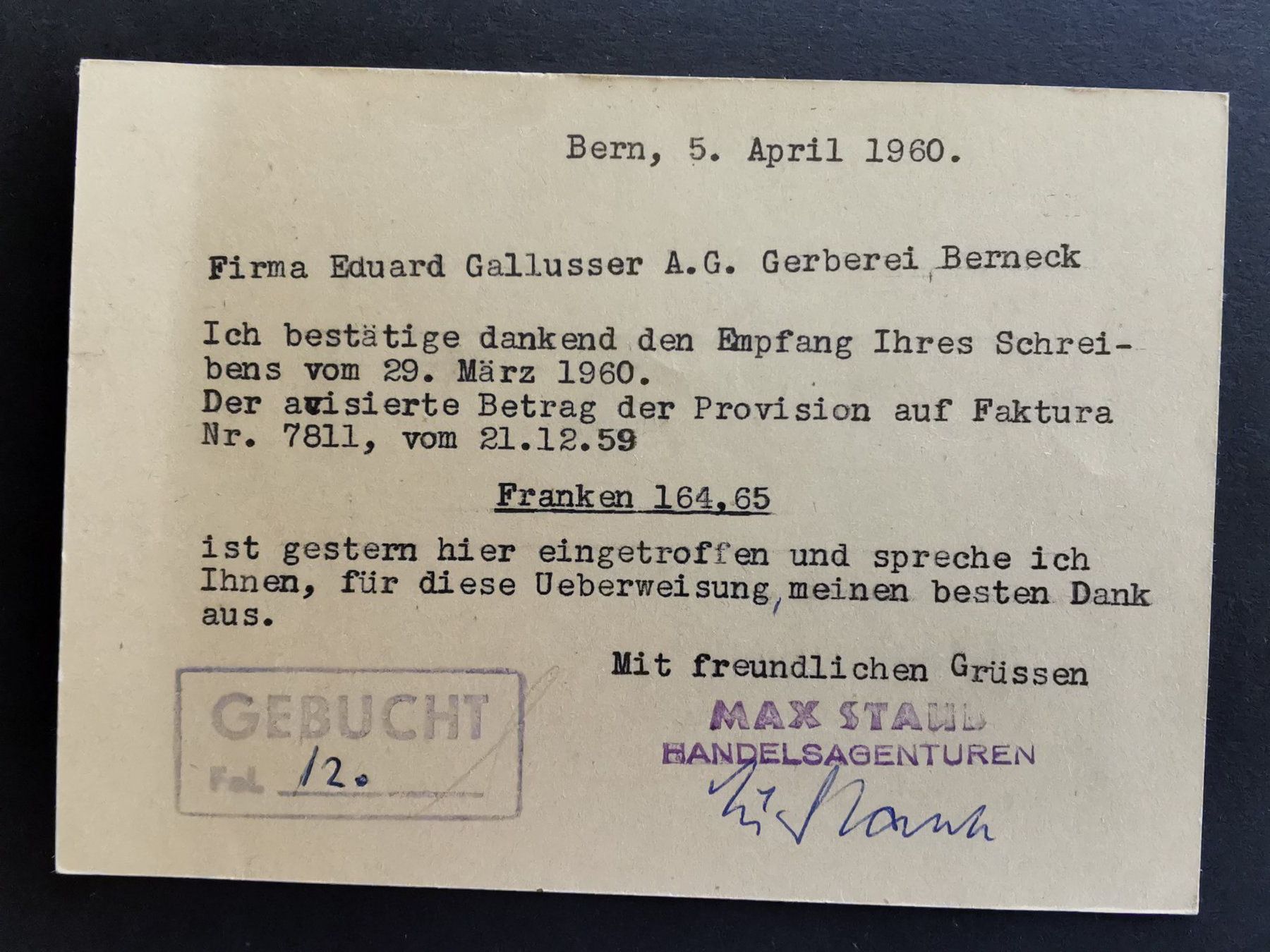 Cartoline postali: Balgach  Bildpostkarte   Rheintal   1960 – Usato da Rheineck venduto da kat_7gld 1