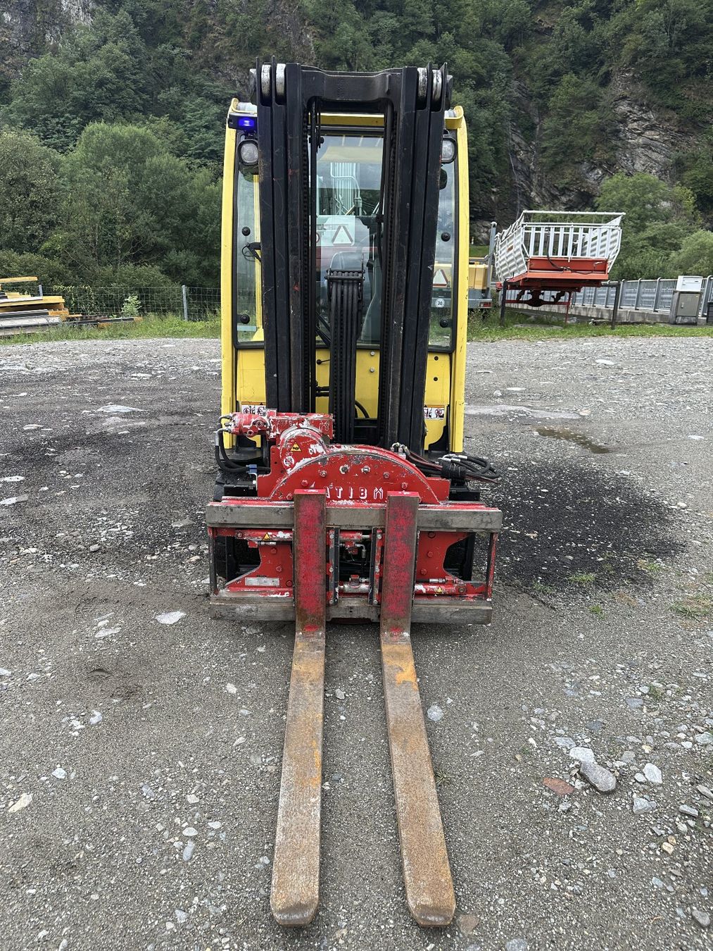 Chariots à fourches & chariots élévateur: Hyster J3.5XN Stapler Elektro – D'occasion à Grono par Urabus-88 2