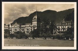 Interlaken, Gr. Hotels Victoria und Jung