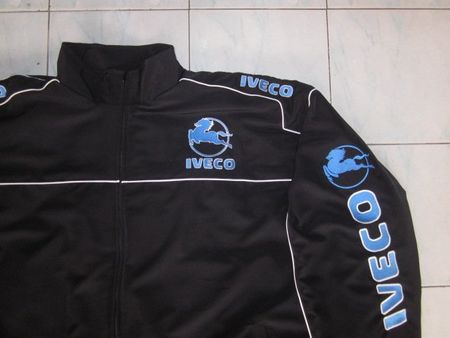 NEU IVECO TRAKTOR Fan Jacke schwarz alle Größen/Modelle