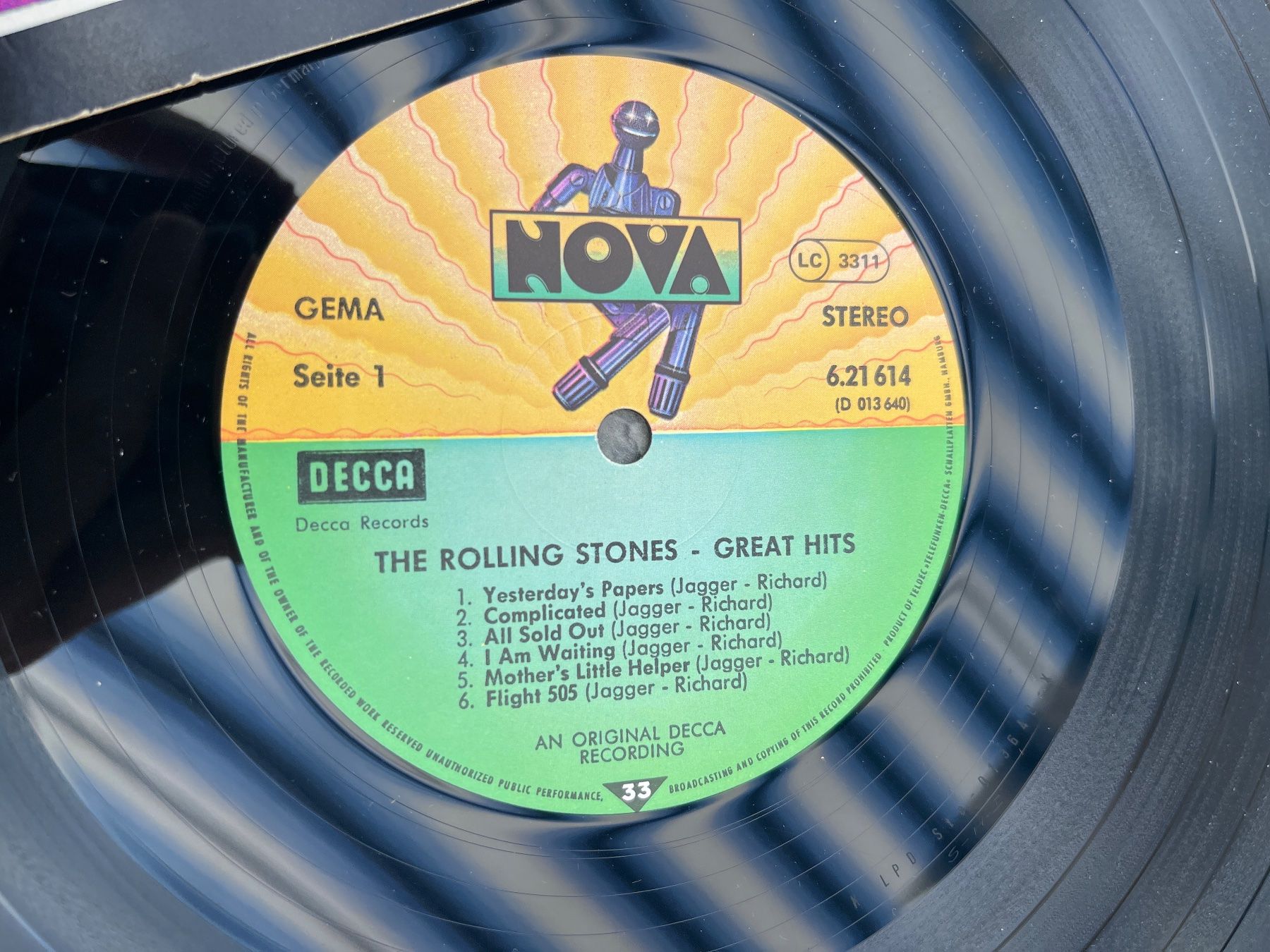 Dischi in vinile: A450/The Rolling Stones - Great Hits – Usato da Frutigen venduto da Philippe_jsp 2