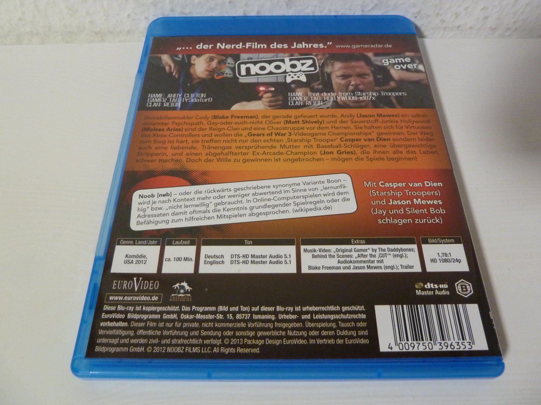 Tutti i DVDs: Noobz - Game Over  [Blu-ray] – Usato da Abtwil SG venduto da Pfusius 1