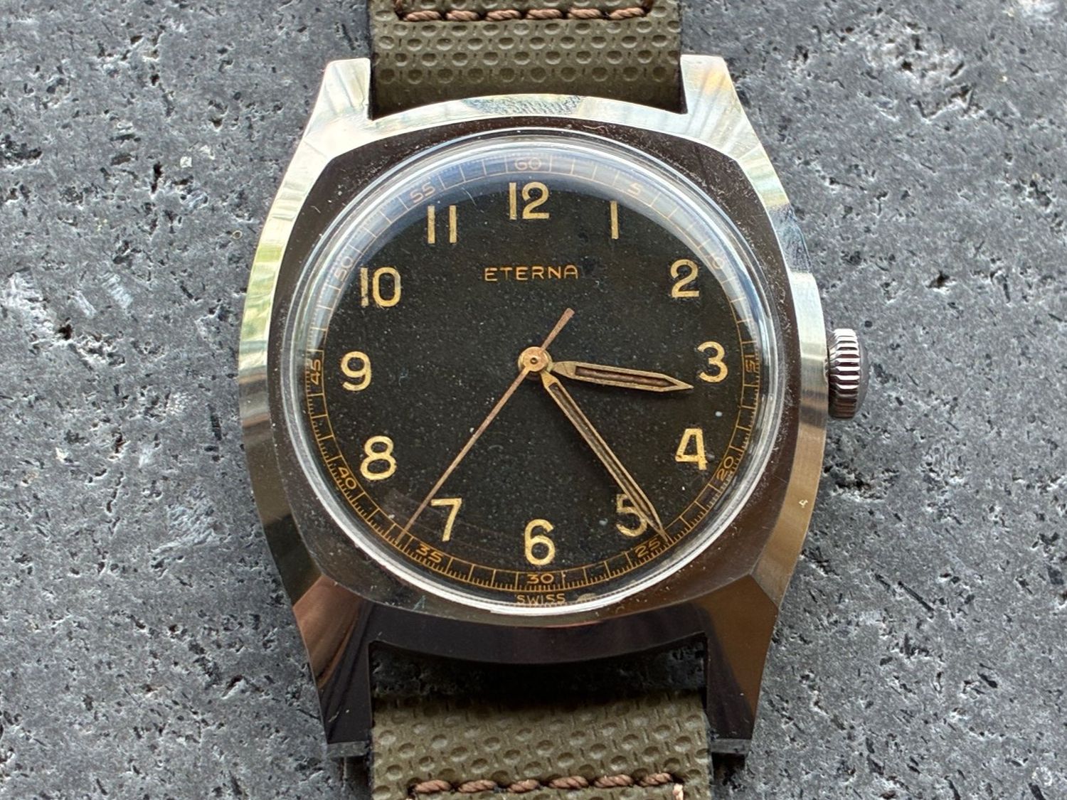 Eterna Orologi: ETERNA WW2 MAJETEK CZECH AIR FORCE – Usato da Beinwil am See venduto da watchfever 2