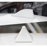 Weiss Antenne Auto Hai Dachantenne wasserdichte AM FM