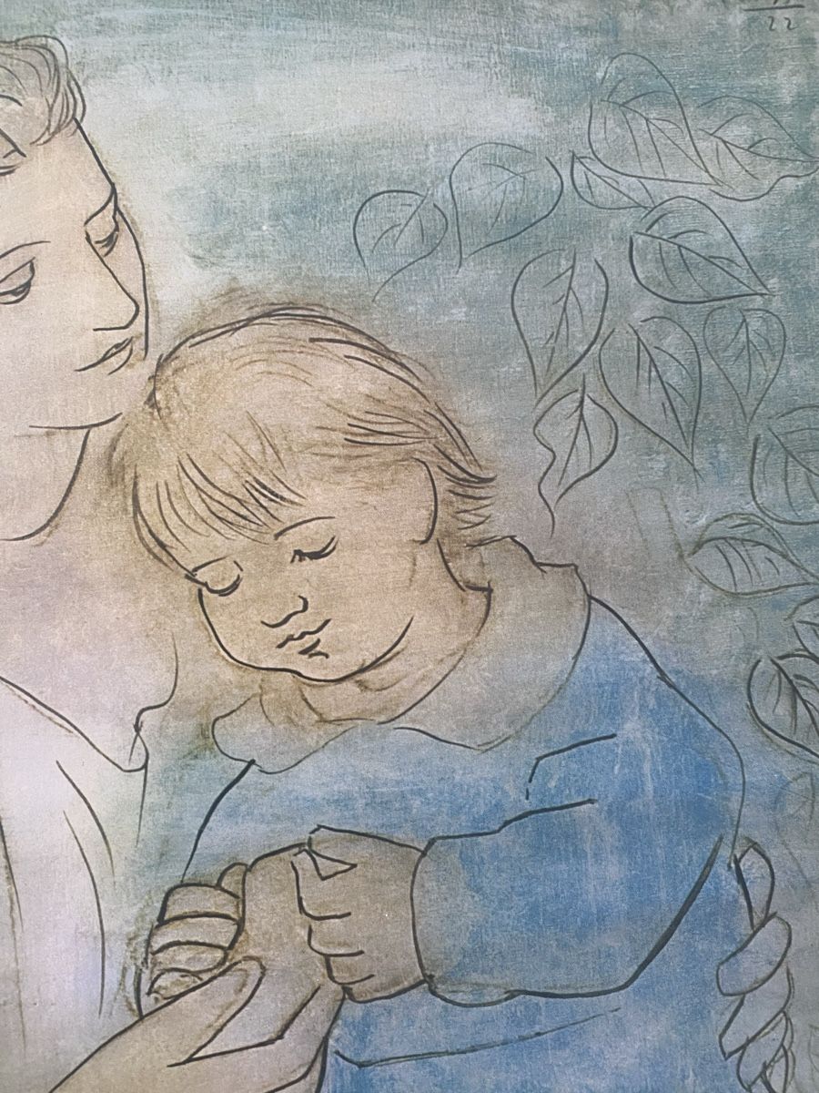 Poster & Bilder: Mère et enfant /  1922 / Picasso – Gebraucht aus Dietikon von Tdaf33 1