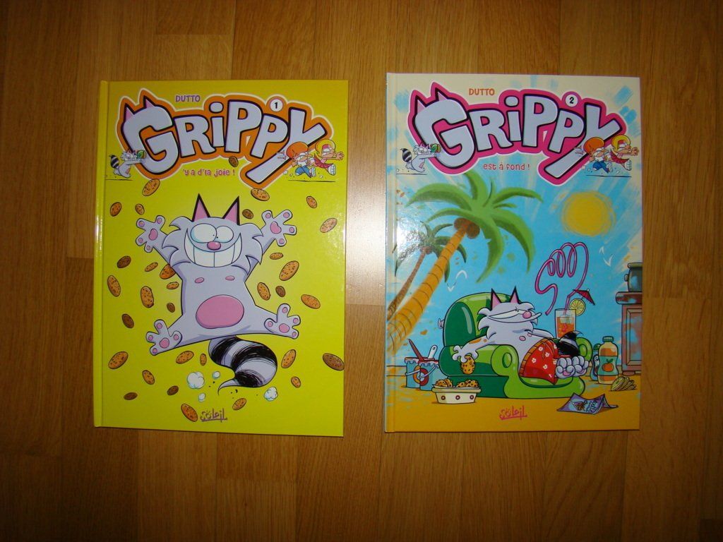 Fumetti: Grippy, tome 1 et 2 – Nuovo (secondo la descrizione) da Lussery-Villars venduto da pousinete02