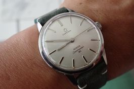 VINTAGE!! OMEGA MEISTER SEAMASTER 30 HANDAUFZUG (SELTENE)