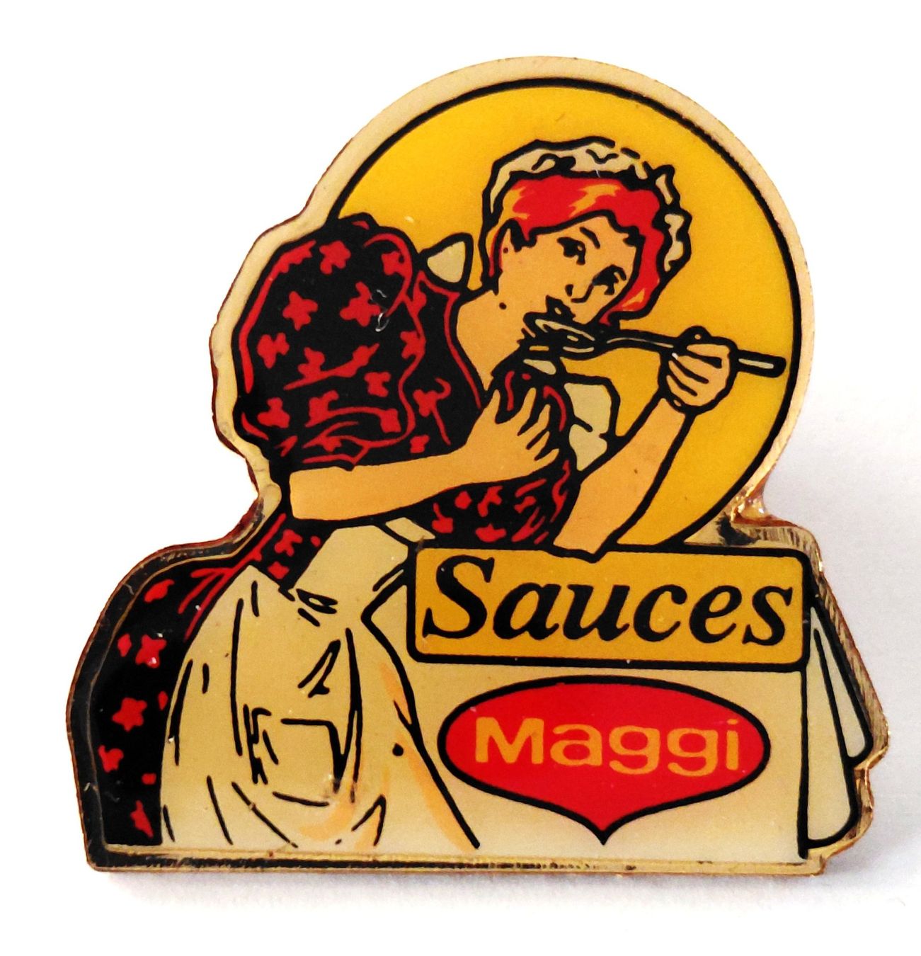 Maggi Placchette & Badge: PIN Maggi – Usato da Luzern venduto da qualifair