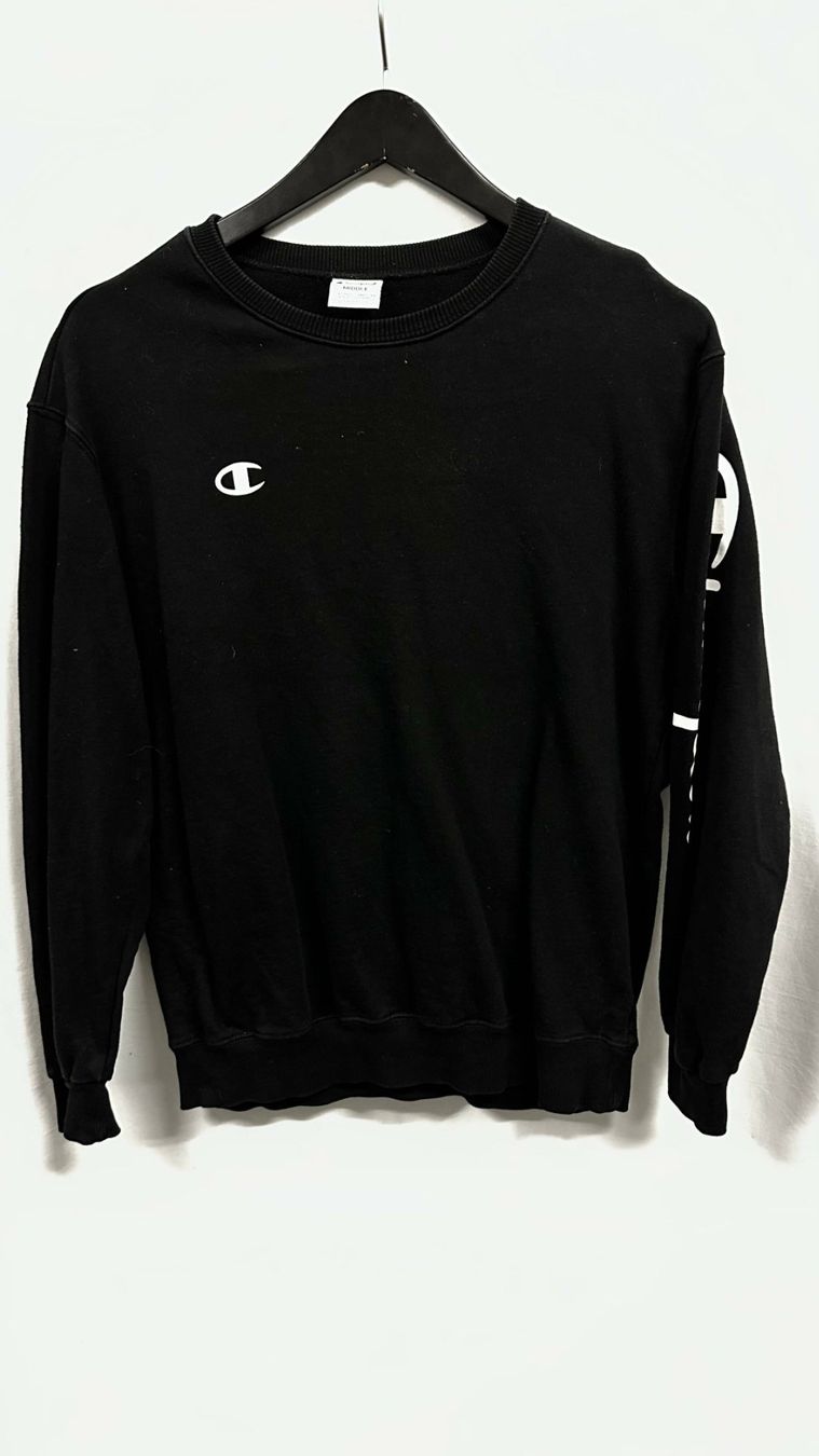 Champion Maglioni & Felpe: Champion Pullover schwarz Sweatshirt Gr. M – Usato da Sarmenstorf venduto da taosun1