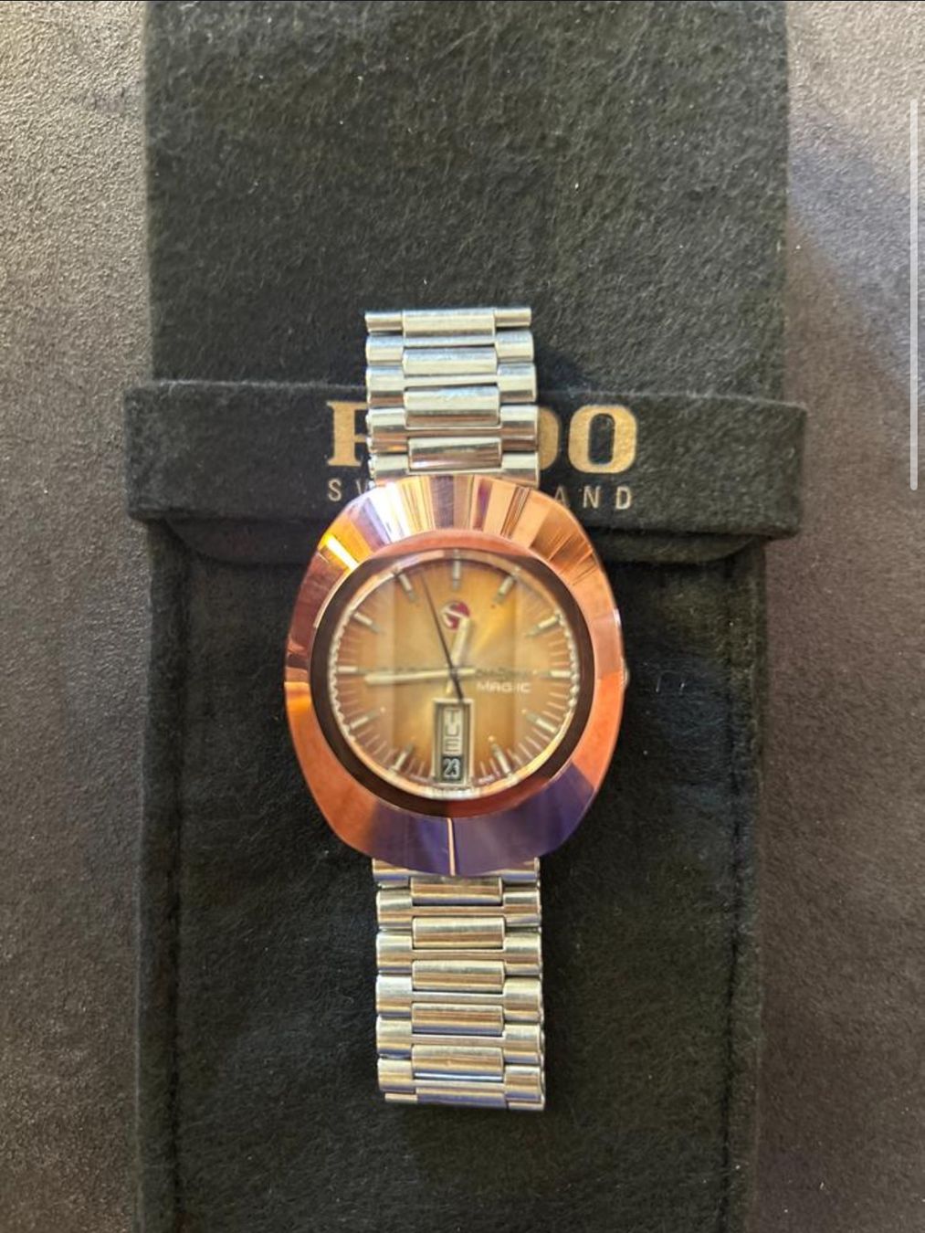 Rado Montres: Rado Diastar 18 "Magic", Rose Case, Automatik – D'occasion à Zürich par KainAbel
