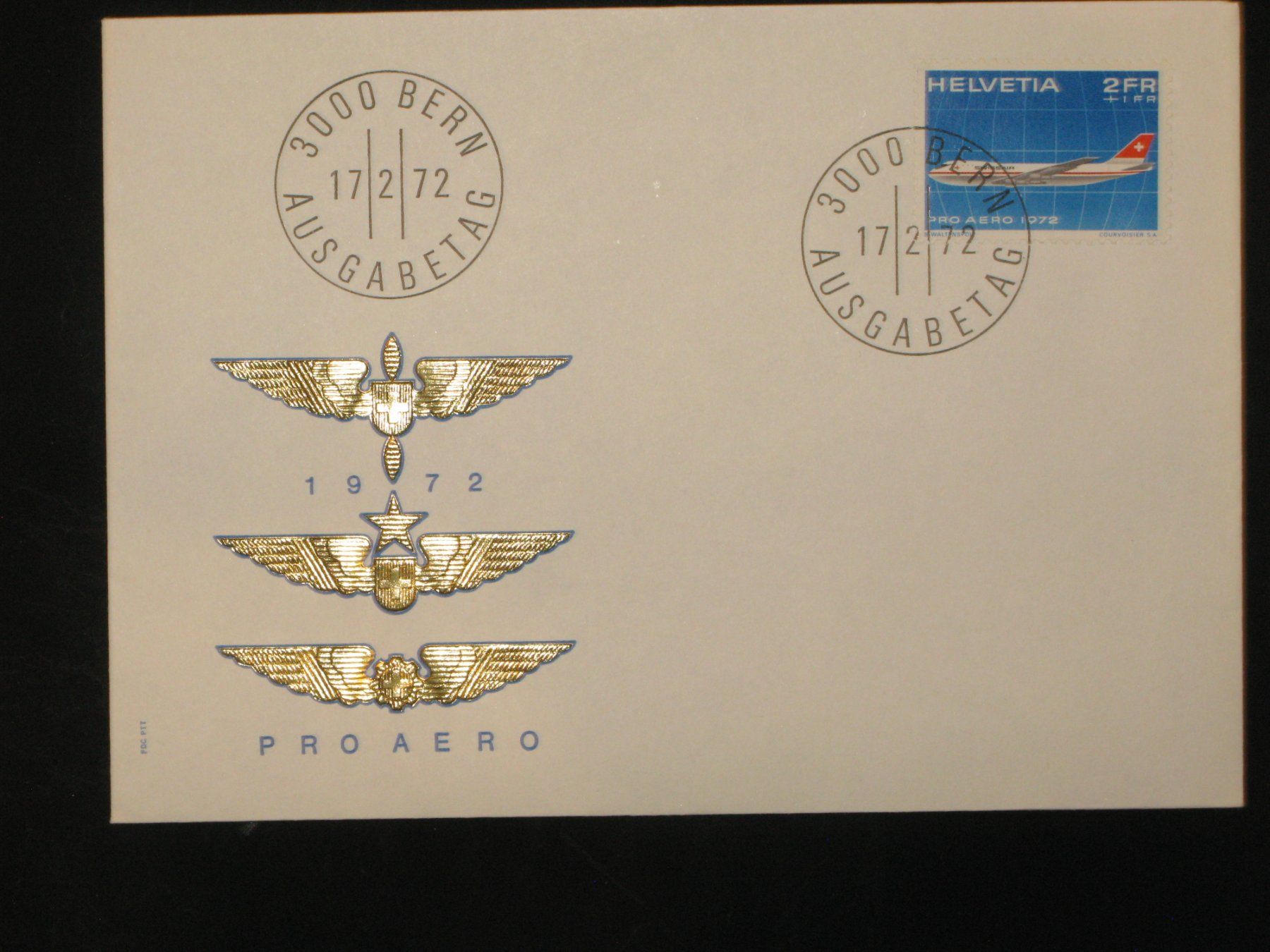 Tutti i francobolli: Pro Aero Aktion 17.II. 1972 – Usato da Riken AG venduto da HEROWE