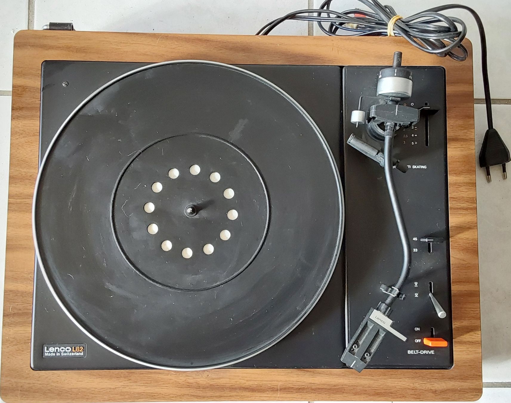 Lenco Giradischi: Platine Vinyle Lenco L82 - 1975 – Usato da Villeret venduto da Fil11 2